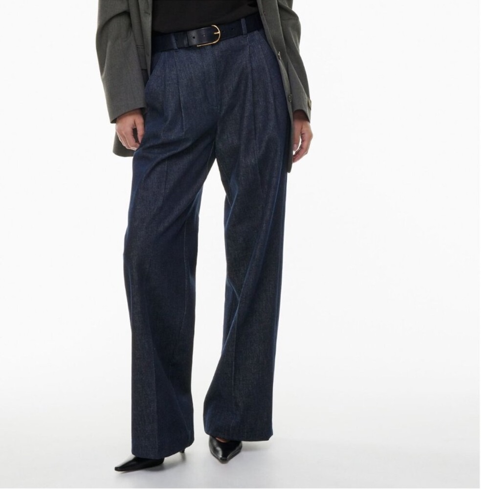 Babaton Navy Trousers
